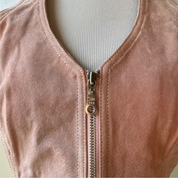Vintage Wilson Leather Suede Halter Top Size Medium - Picture 6 of 9